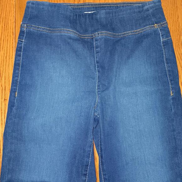 We The Free Lilibet Jeans Blue Stretch Cotton Blend Denim Flared XS - Picture 11 of 11